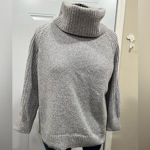 Nine West gray turtleneck sweater